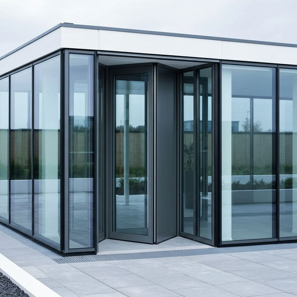 Aluminium doors